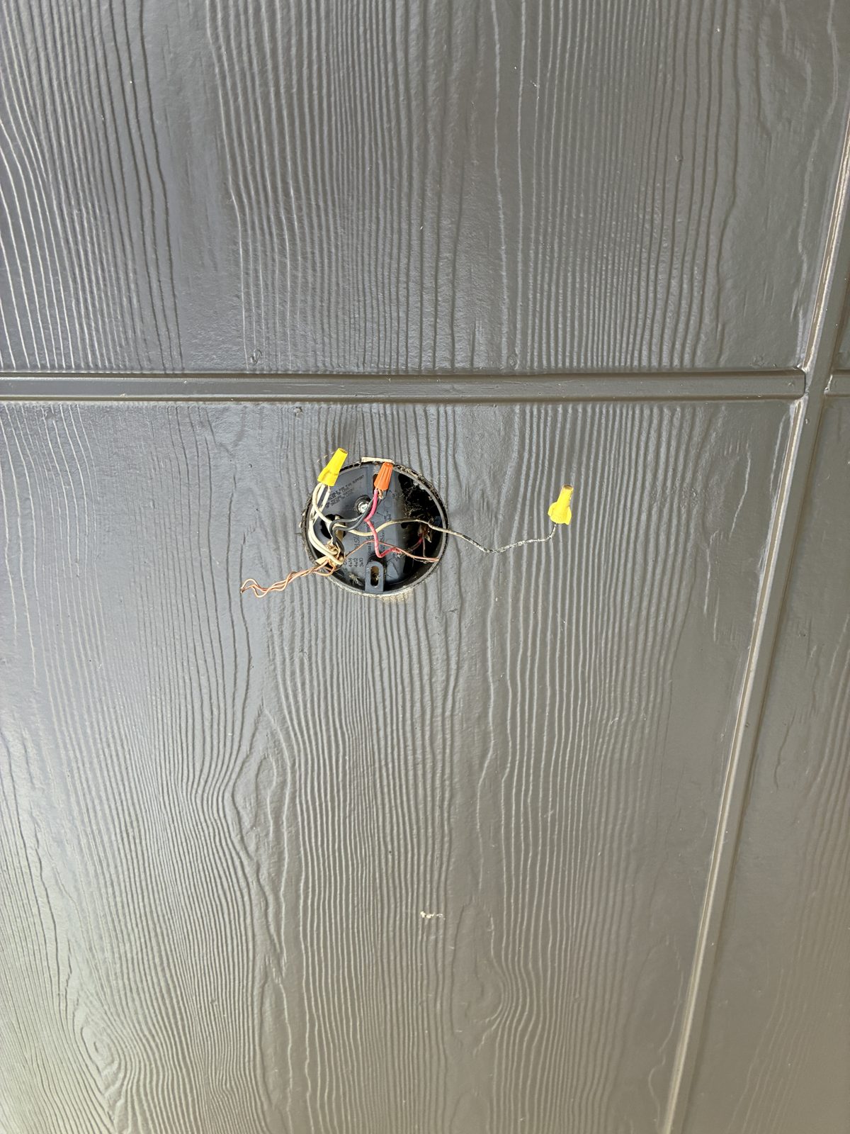 Ceiling fan junction box wiring Austin TX