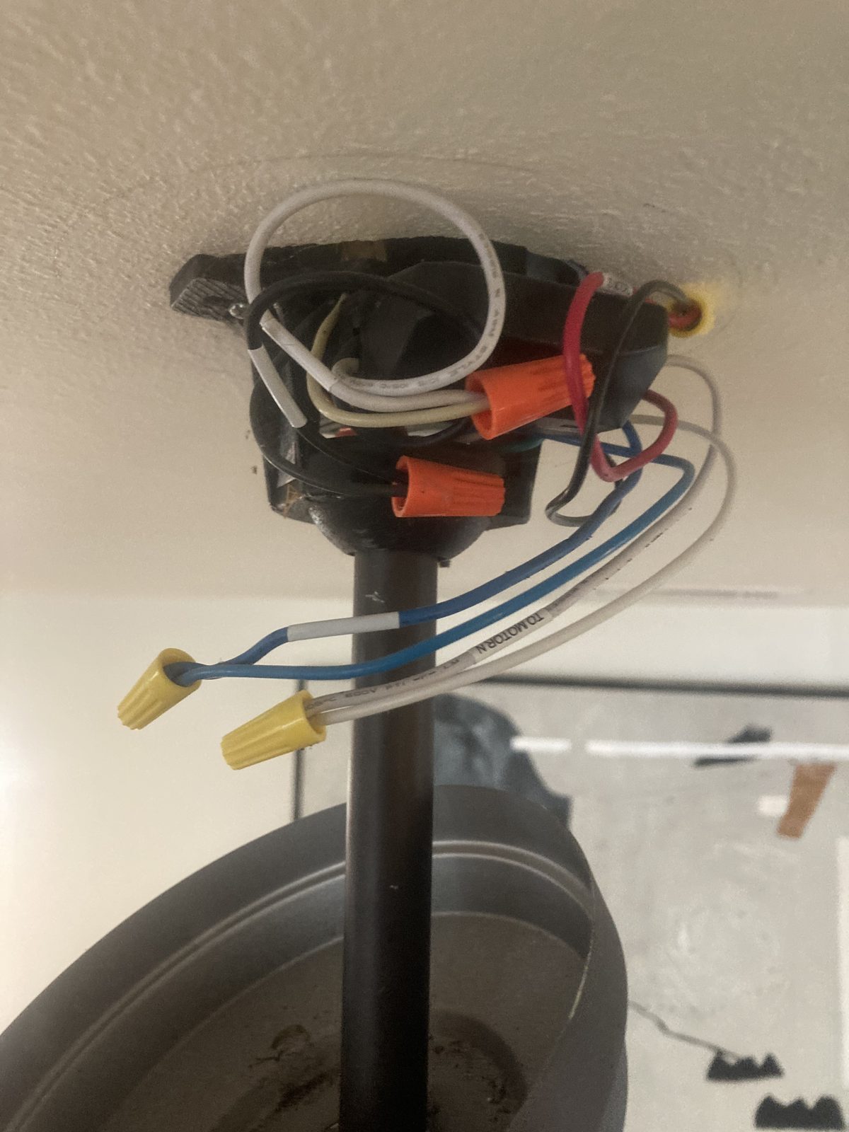 Ceiling fan wiring and install