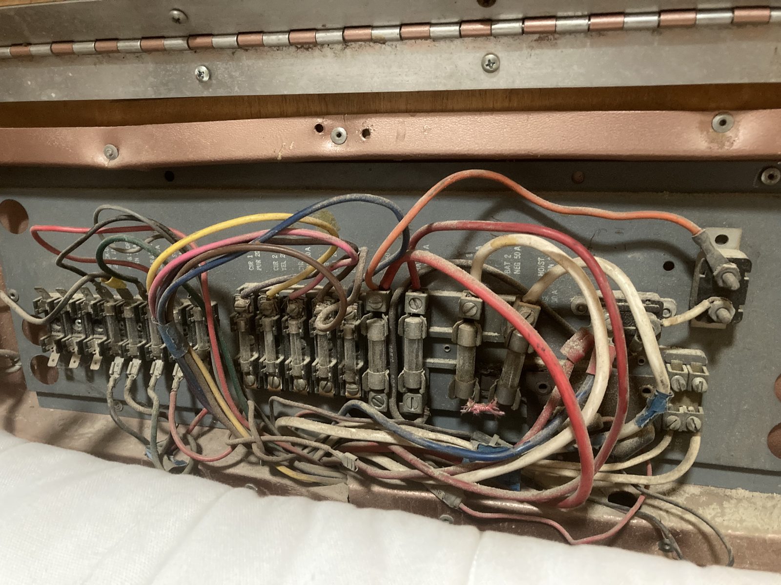Electrical panel rewire and cleanup