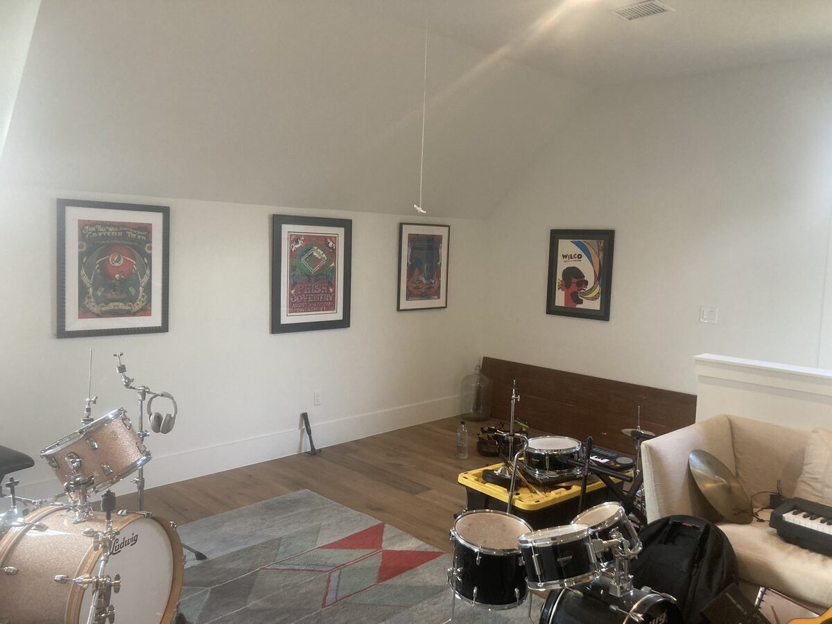 Framed art mounting Austin TX
