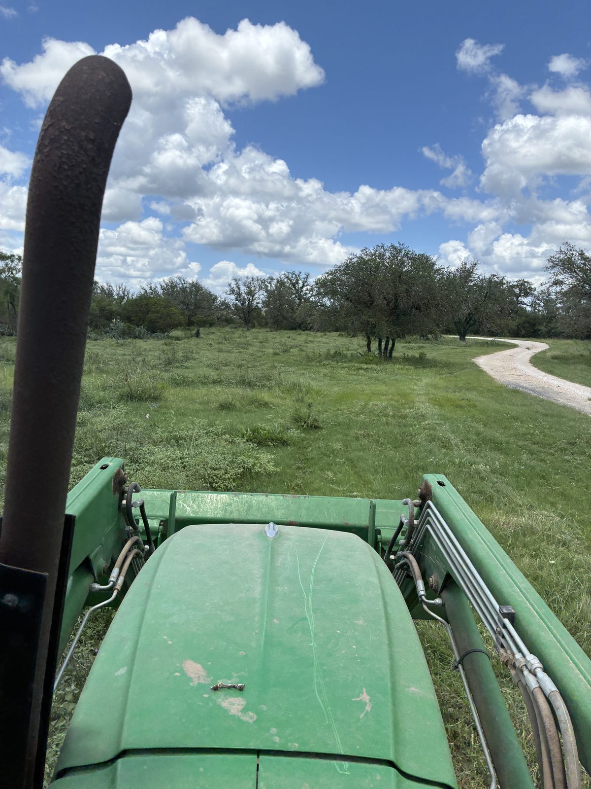 Land clearing tractor work Austin
